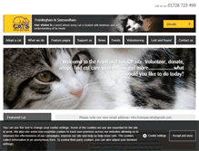 Tablet Screenshot of framandsax.cats.org.uk