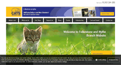 Desktop Screenshot of folkestonehythe.cats.org.uk