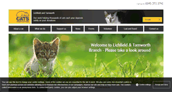 Desktop Screenshot of lichfield.cats.org.uk