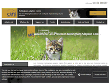 Tablet Screenshot of nottingham.cats.org.uk