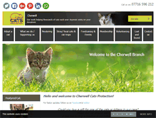 Tablet Screenshot of cherwell.cats.org.uk