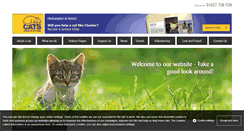 Desktop Screenshot of okehampton.cats.org.uk