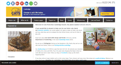 Desktop Screenshot of cambridge.cats.org.uk