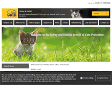 Tablet Screenshot of derbydistrict.cats.org.uk