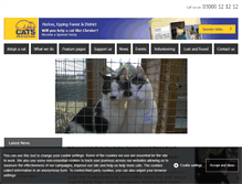 Tablet Screenshot of harlow.cats.org.uk