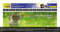 Desktop Screenshot of greenwich.cats.org.uk