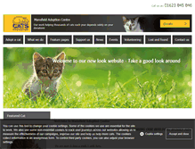 Tablet Screenshot of mansfield.cats.org.uk