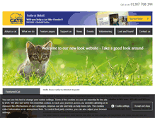 Tablet Screenshot of forfar.cats.org.uk