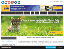 Tablet Screenshot of birmingham.cats.org.uk